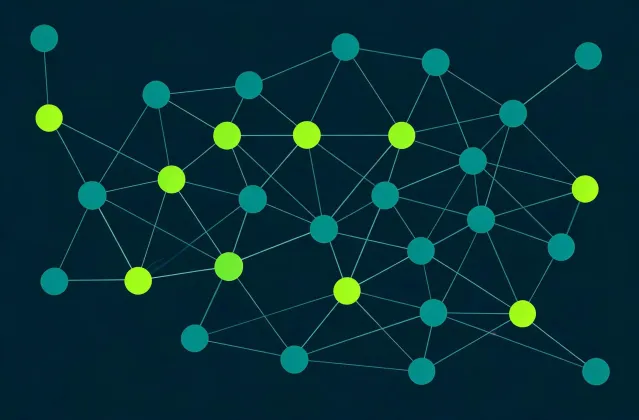Abstract distributed-energy network map